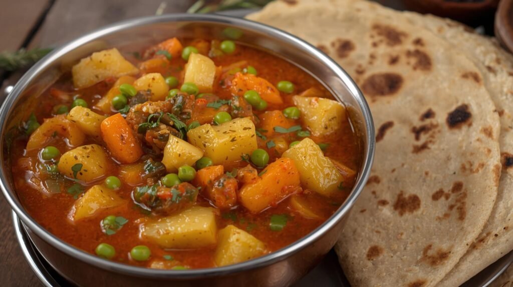 bhaji, chapati